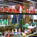 A spread of Coke ads, Perrier and other beverages